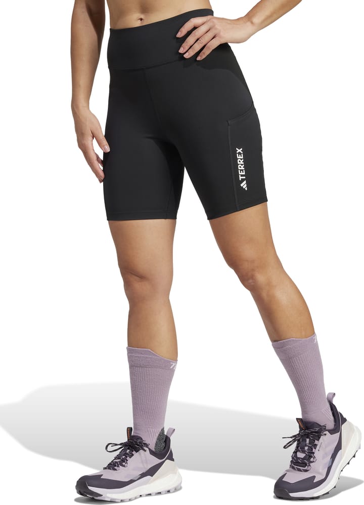 Adidas Women's 8in Tight  Black Adidas