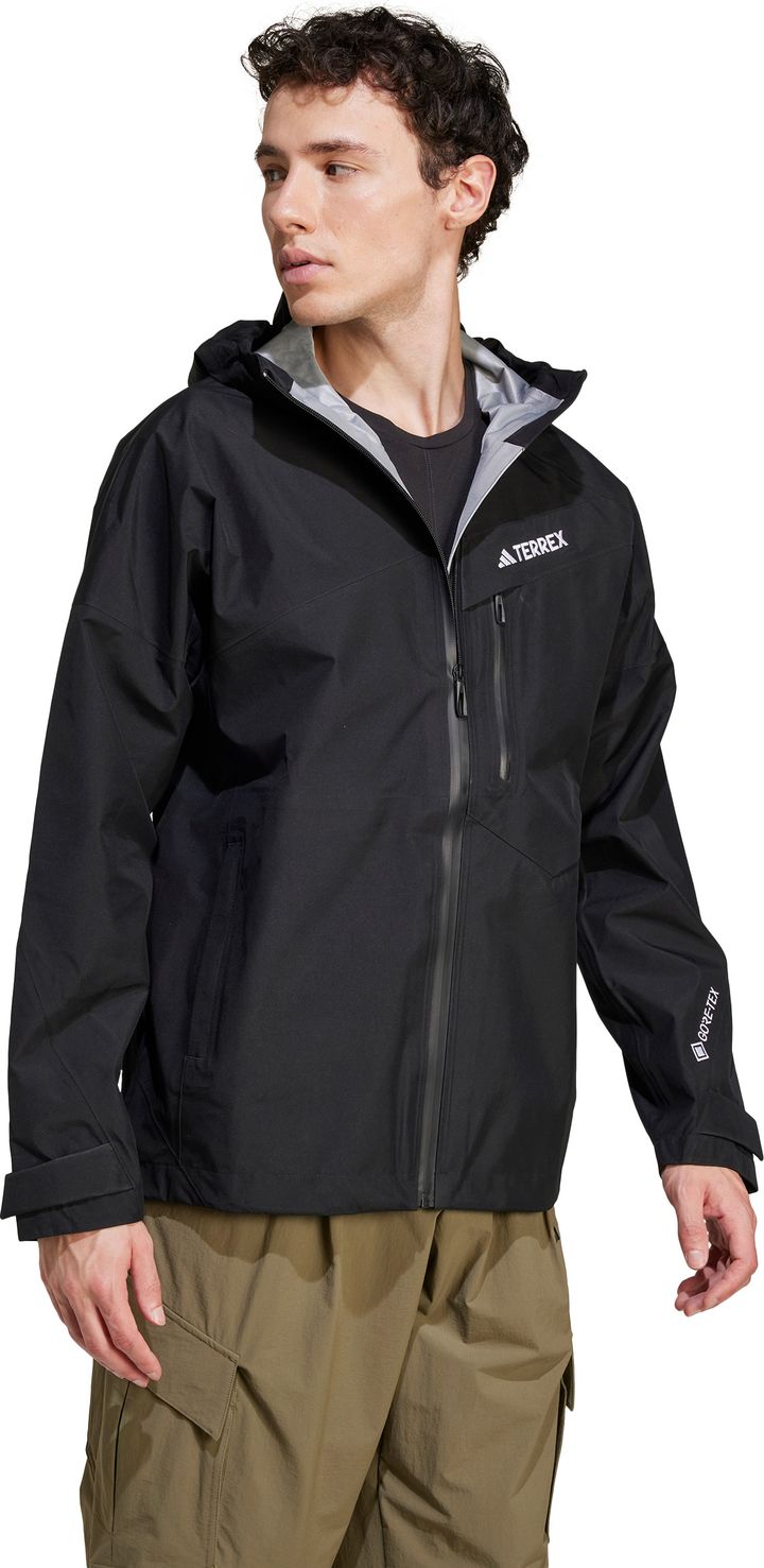 Adidas Men's Terrex Techrock 3L GORE-TEX Performance Jacket Black Adidas