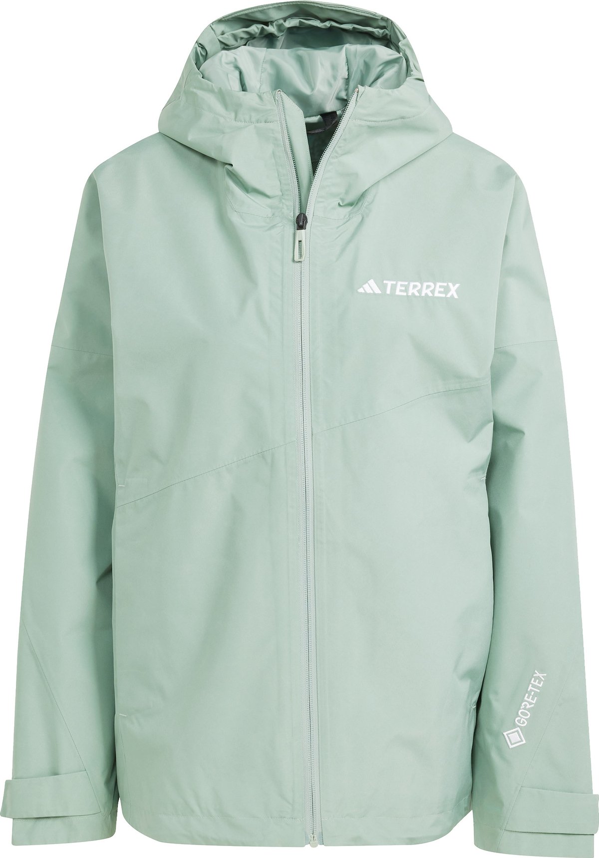 Adidas Women's Terrex Xperior 2L Gore-Tex Performance Jacket Silver Green