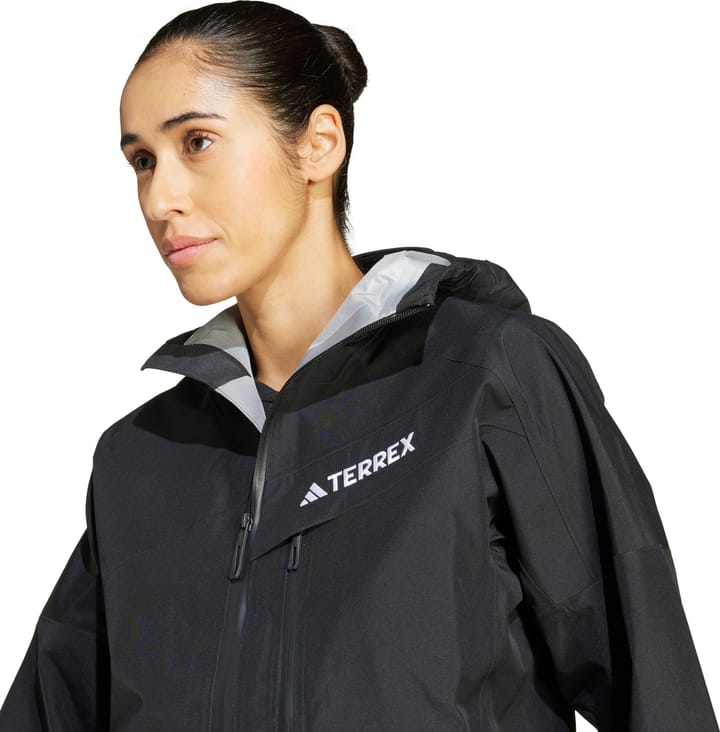 Adidas Women's Terrex Techrock 3L Gore-Tex Performance Jacket Black Adidas