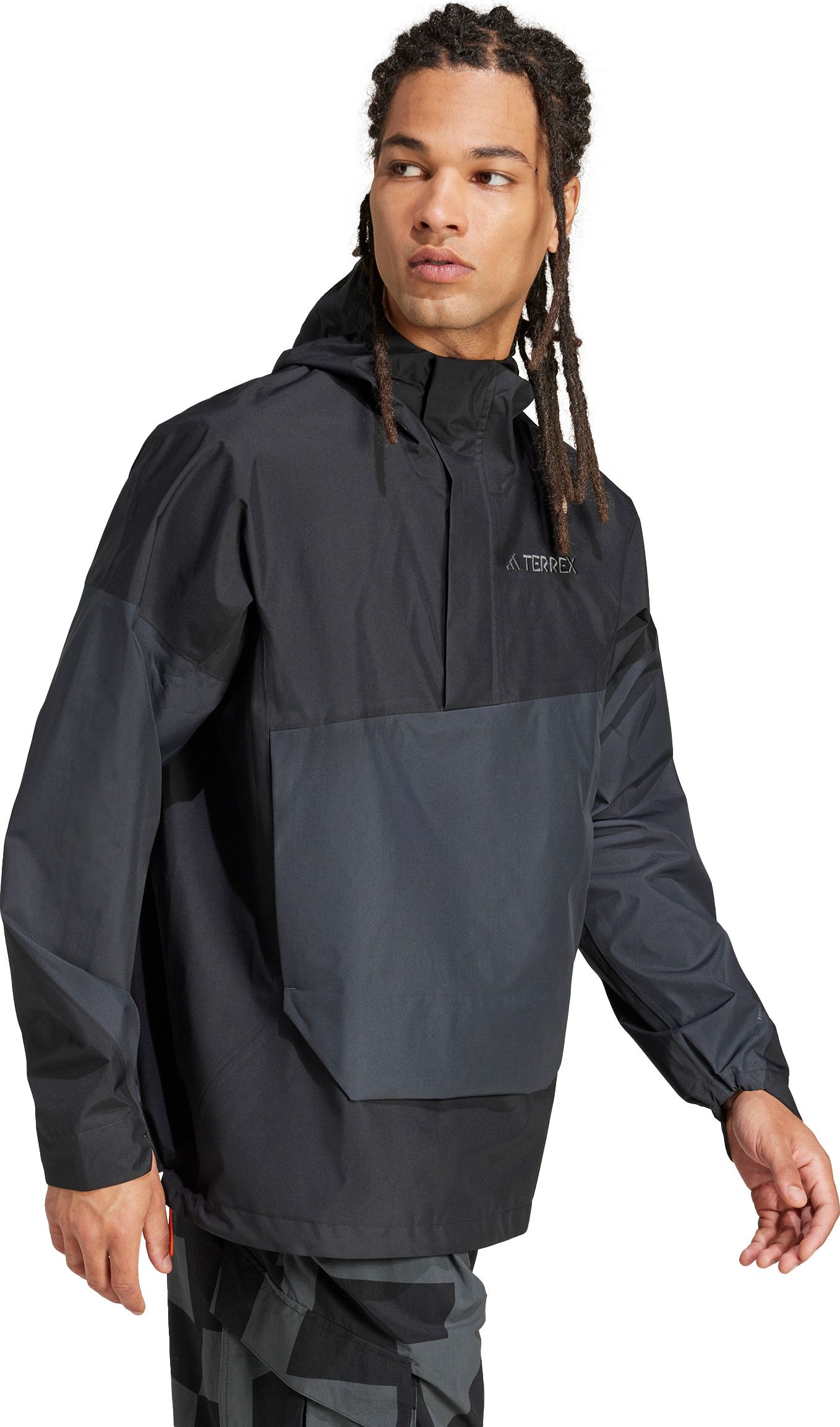 Adidas Men's Terrex Xploric 2.5L Climaproof Anorak Black/carbon