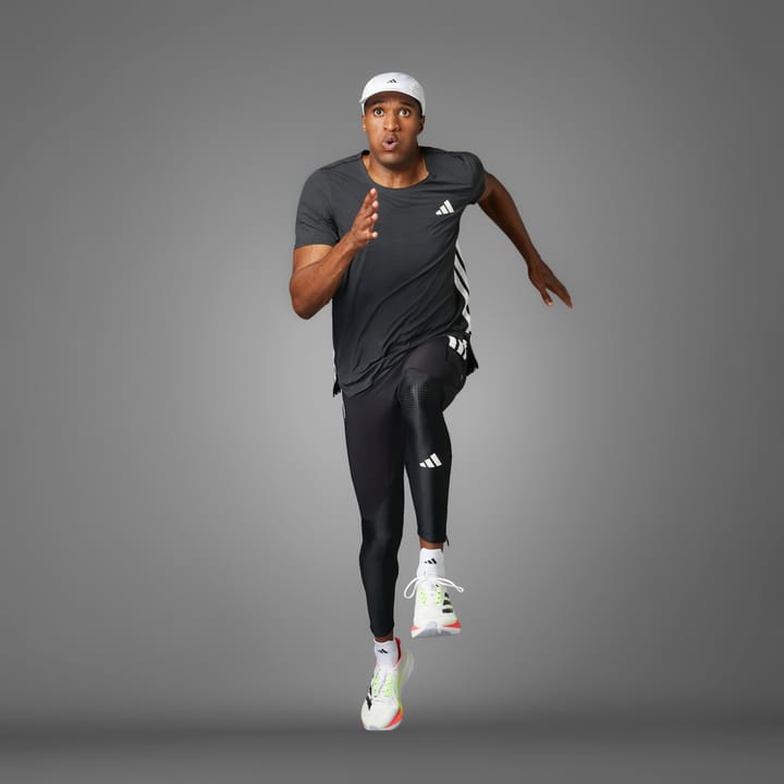 Adidas M Adizero Tee M Black Black Adidas