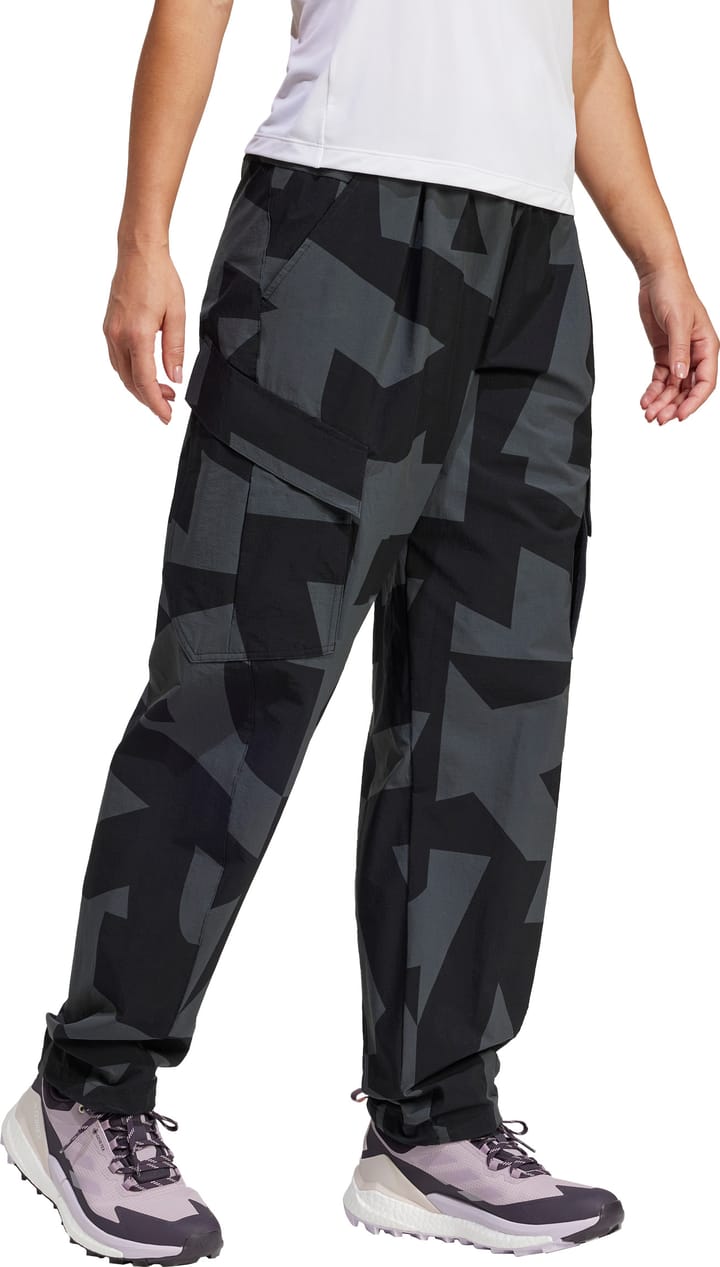 Adidas Women's Cargo Aop Pants Black/carbon Adidas Adidas Women's Cargo Aop Pants Black/carbon Adidas