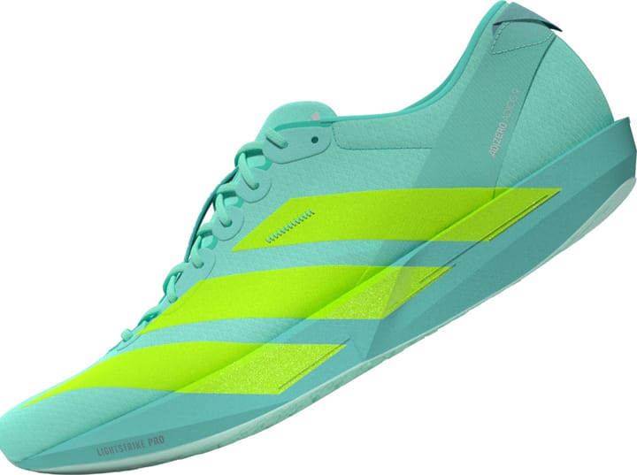 Adidas Men's Adizero Adios 9 Flash Aqua/Lucid Lemon/Zero Metalic Adidas