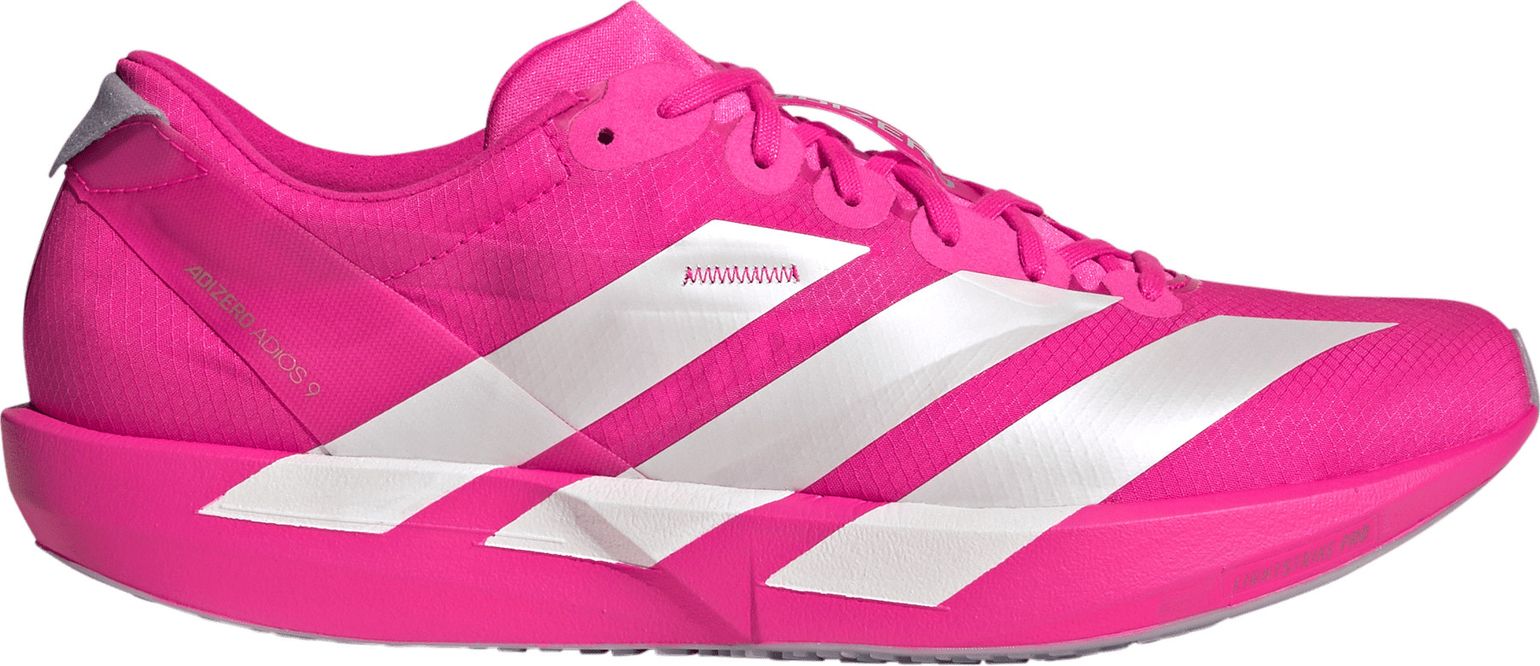 Adidas Men's Adizero Adios 9 Shock Pink/Zero Metalic/Silver Violet