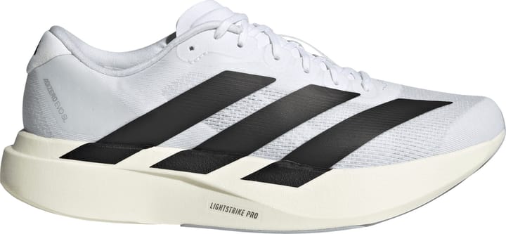 Adidas Men's Adizero Evo SL  Cloud White / Core Black / Cloud White Adidas