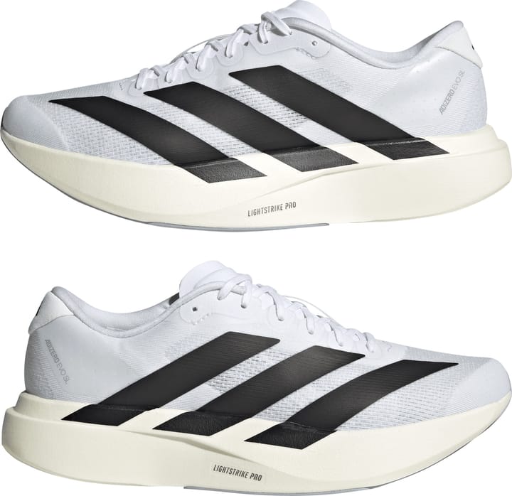 Adidas Men's Adizero Evo SL Cloud White / Core Black / Cloud White Adidas Adidas Men's Adizero Evo SL Cloud White / Core Black / Cloud White Adidas