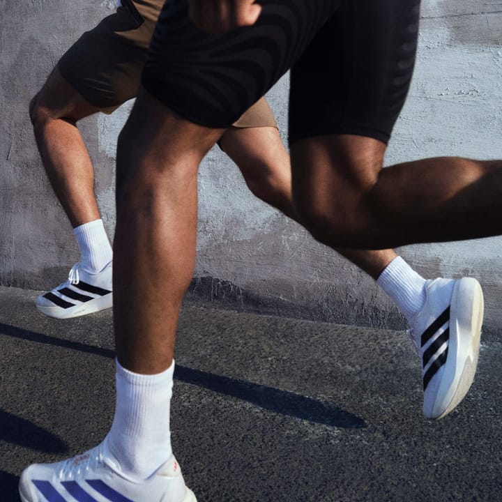Adidas Men's Adizero Evo SL  Cloud White / Core Black / Cloud White Adidas