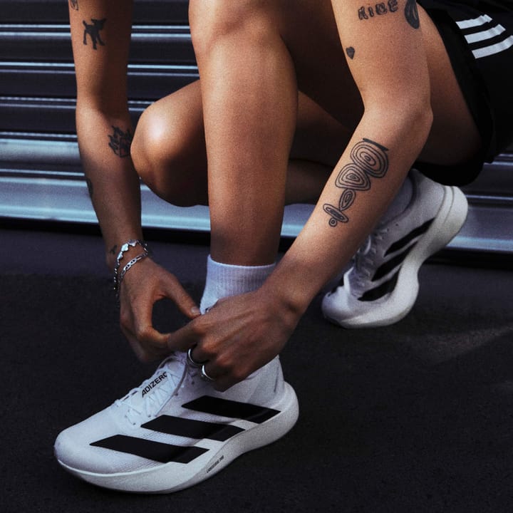 Adidas Women's Adizero Evo SL  Cloud White/Core Black/Cloud White Adidas