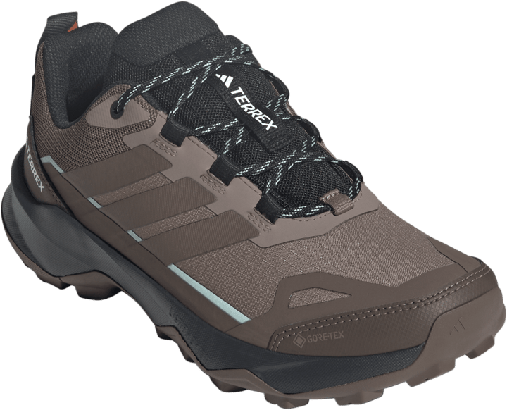Adidas Women's Terrex Skychaser Ax5 GORE-TEX Hiking Shoes Trace Brown/Earth Strata/Semi Impact Orange Adidas