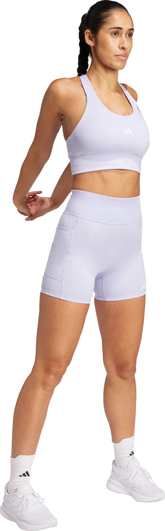 Adidas Women's Own The Run Short Tights Vioton Adidas