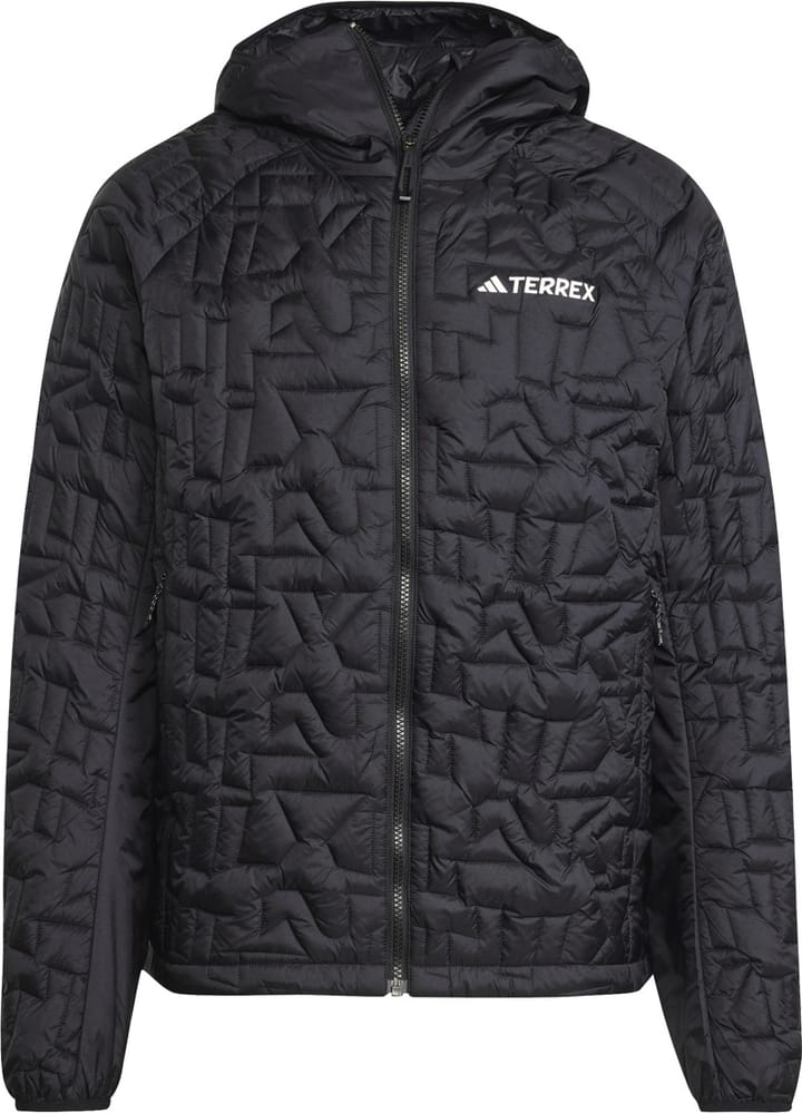 Adidas Terrex Xperior PrimaLoft Loose Fill Insulated Hooded Black Adidas Adidas Terrex Xperior PrimaLoft Loose Fill Insulated Hooded Black Adidas