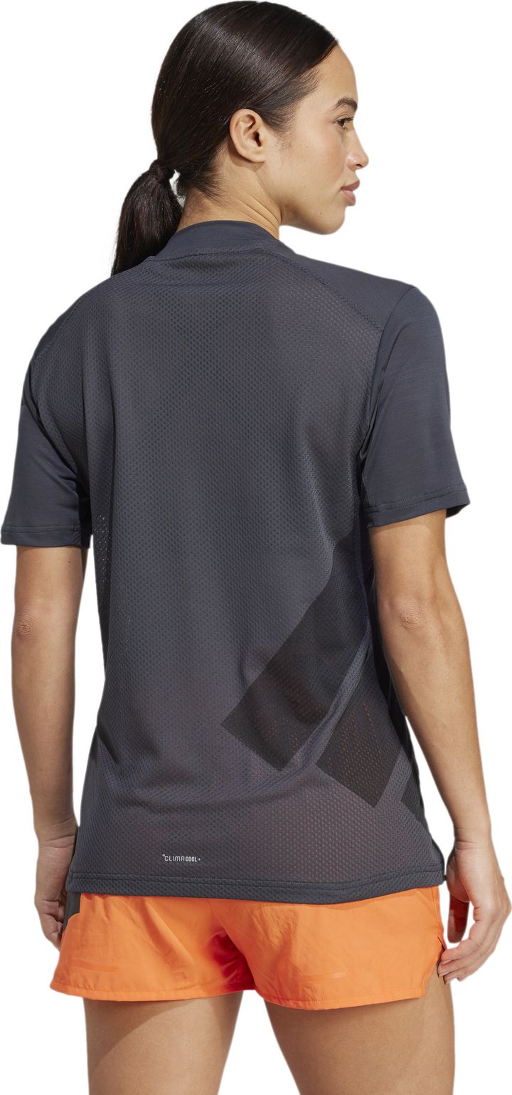 Adidas Women's Terrex Tee  Carbon Adidas