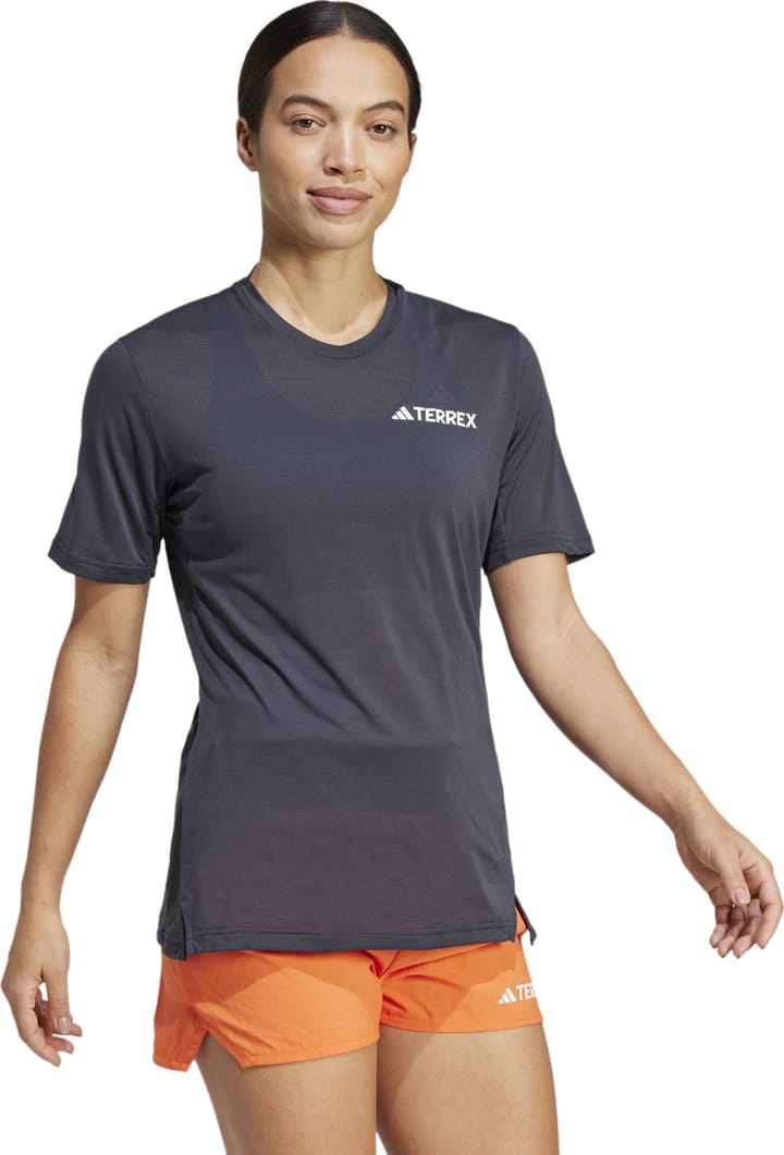 Adidas Women's Terrex Tee  Carbon Adidas