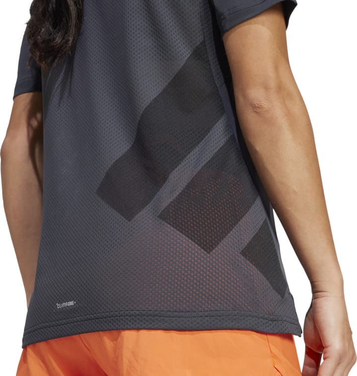 Adidas Women's Terrex Tee  Carbon Adidas