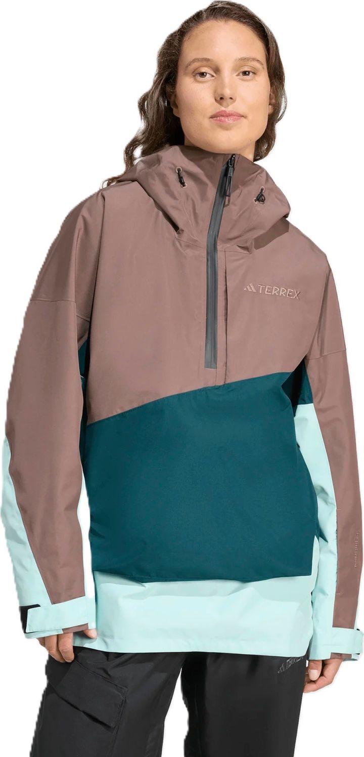 Adidas Women's Xpl 2L Anorak Aurivy/earstr/seflaq Adidas Adidas Women's Xpl 2L Anorak Aurivy/earstr/seflaq Adidas