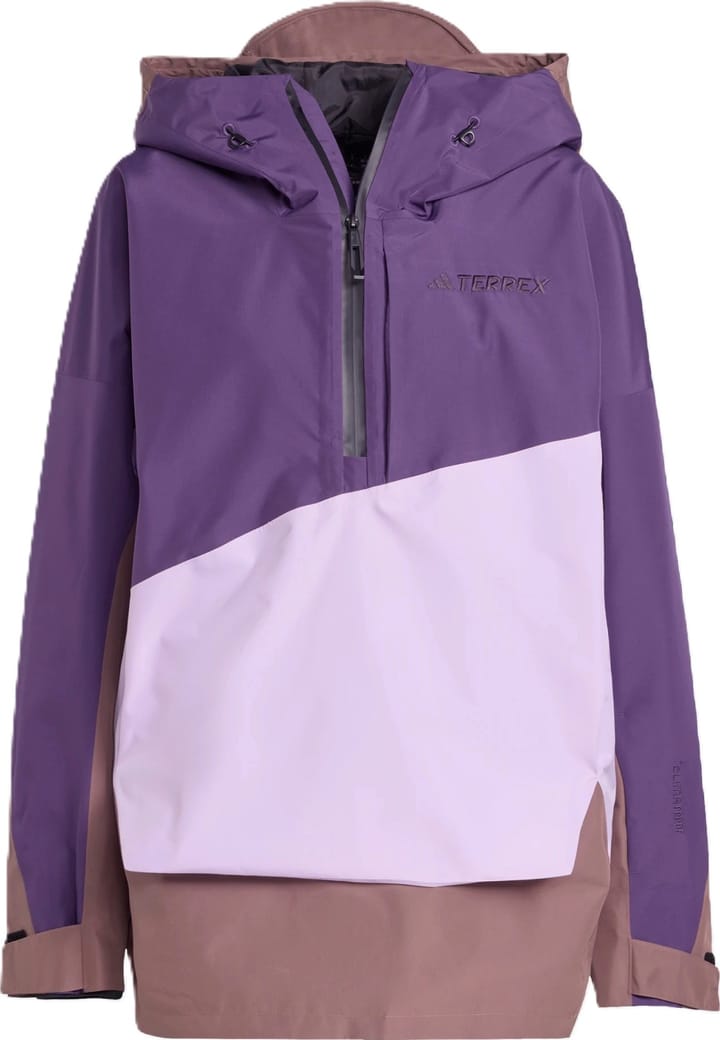 Adidas Women's Xpl 2L Anorak Powplu/aurplu/earstr Adidas Adidas Women's Xpl 2L Anorak Powplu/aurplu/earstr Adidas