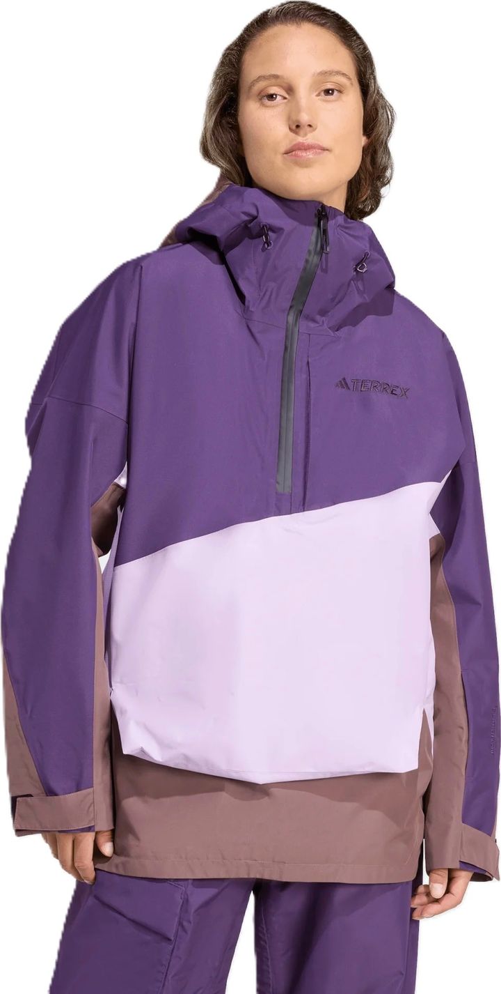 Adidas Women's Xpl 2L Anorak Powplu/aurplu/earstr Adidas Adidas Women's Xpl 2L Anorak Powplu/aurplu/earstr Adidas