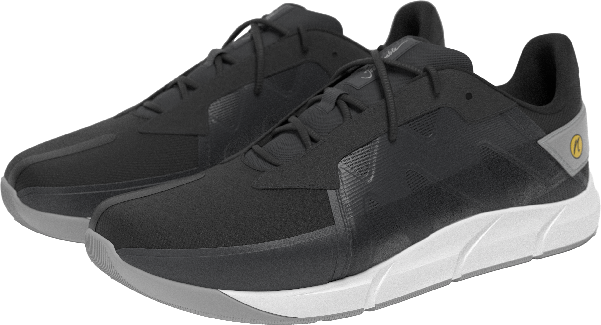 Joe Nimble Men's Gym Addict Black/White