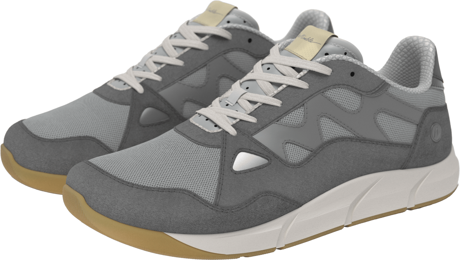 Joe Nimble Men's Sneaker Addict Gray