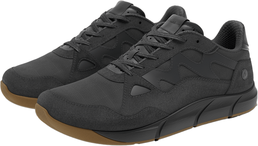 Joe Nimble Men's Sneaker Addict Black/Brown