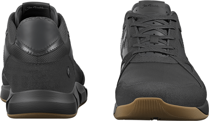 Joe Nimble Women's Sneaker Addict Black/Brown Joe Nimble