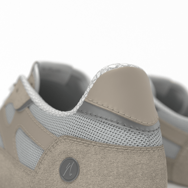 Joe Nimble Women's Sneaker Addict Gray/Brown Joe Nimble