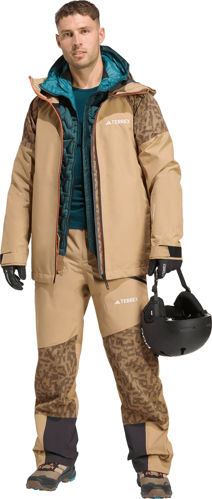 Adidas Men's Xpr Hyb Pk Jacket Cardbo Adidas