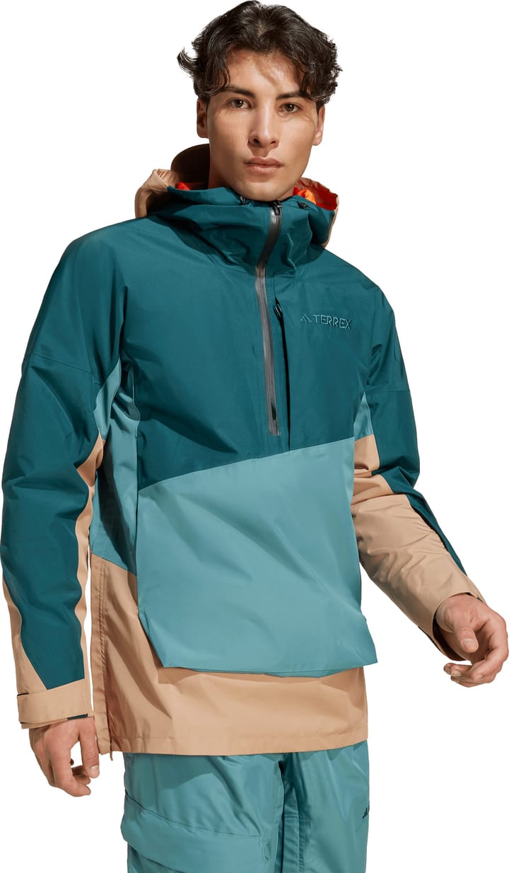 Adidas Men's Xpl 2L Anorak Pretea/aurivy/cardbo Adidas Adidas Men's Xpl 2L Anorak Pretea/aurivy/cardbo Adidas