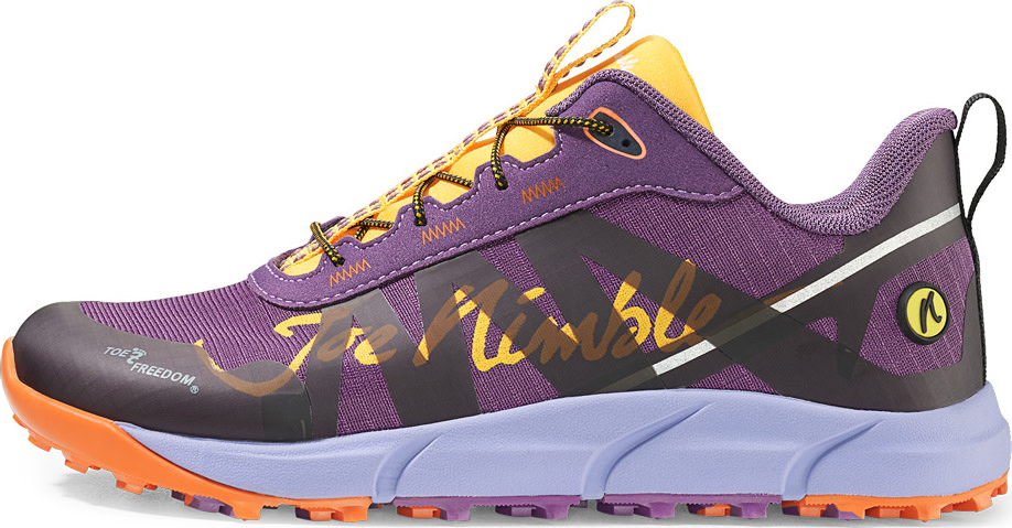 Joe Nimble Women's NimbleToes Trail Addict Purple Løpesko 36.5