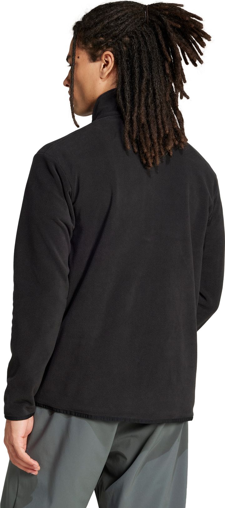 Adidas Men's Ess Full Zip Fleece Black Adidas Adidas Men's Ess Full Zip Fleece Black Adidas