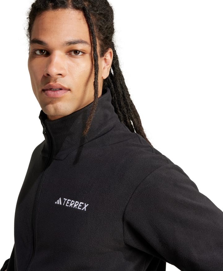 Adidas Men's Ess Full Zip Fleece Black Adidas Adidas Men's Ess Full Zip Fleece Black Adidas