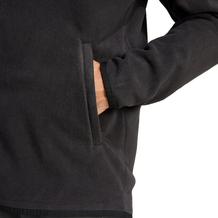 Adidas Men's Ess Full Zip Fleece Black Adidas Adidas Men's Ess Full Zip Fleece Black Adidas