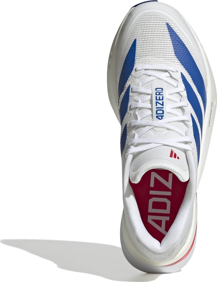 Adidas Women's Adizero Boston 13 Cloud White/Team royal blue/Dash grey Adidas