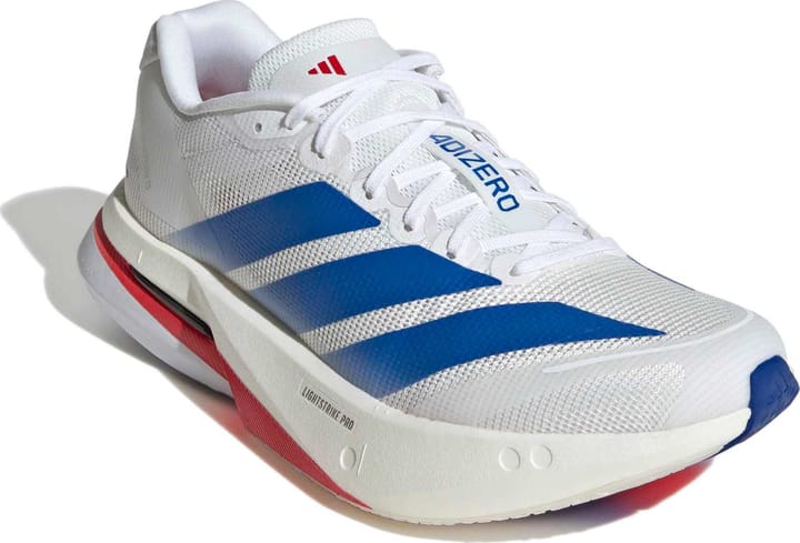 Adidas Women's Adizero Boston 13 Cloud White/Team royal blue/Dash grey Adidas