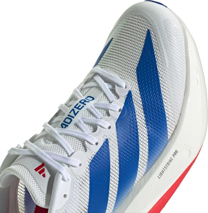 Adidas Women's Adizero Boston 13 Cloud White/Team royal blue/Dash grey Adidas
