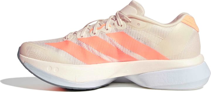 Adidas Women's Adizero Boston 13 Off white/Beam orange/Acid orange Adidas