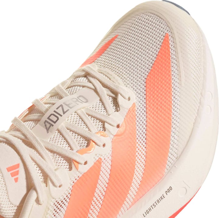Adidas Women's Adizero Boston 13 Off white/Beam orange/Acid orange Adidas