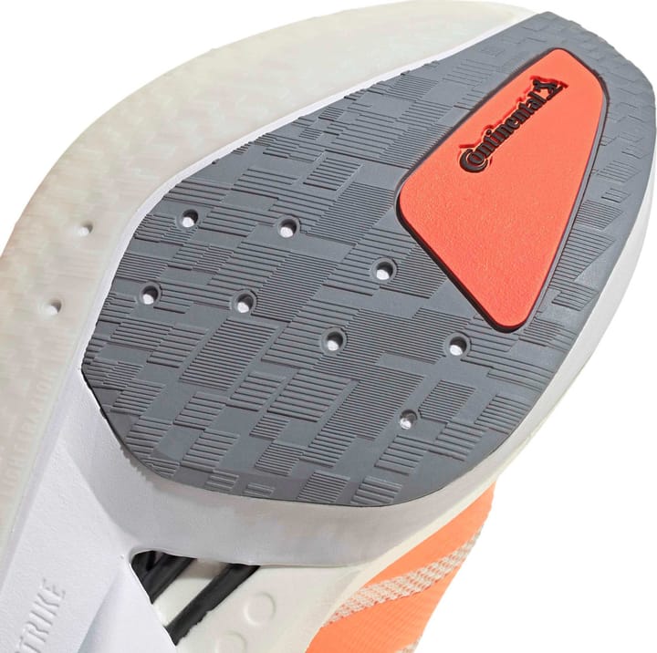 Adidas Women's Adizero Boston 13 Off white/Beam orange/Acid orange Adidas