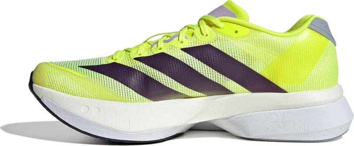 Adidas Men's Adizero Boston 13 Solar Yellow / Aurora Plum / Powder Plum Adidas