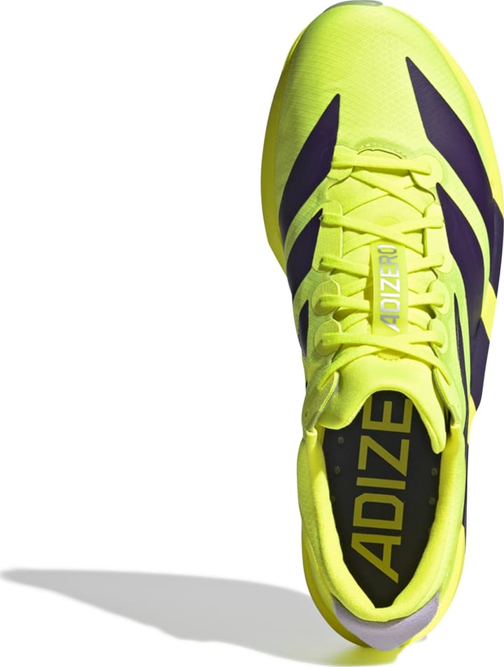 Adidas Men's Adizero Adios 9 Solar Yellow / Aurora Plum / Powder Plum Adidas