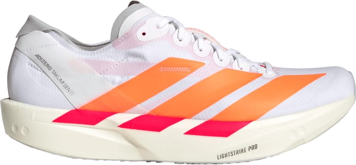 Adidas Men's Adizero Takumi Sen 11 Cloud White/Lucid Orange/Lucid Red Adidas