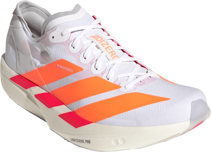 Adidas Men's Adizero Takumi Sen 11 Cloud White/Lucid Orange/Lucid Red Adidas