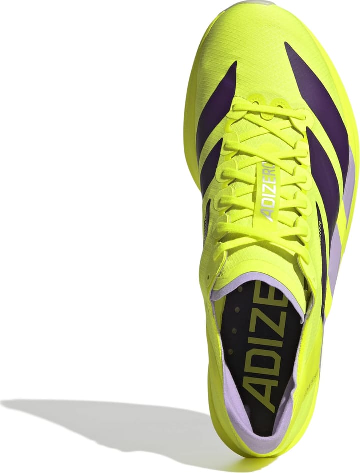 Adidas Men's Adizero Takumi Sen 11 Solar Yellow/Aurora Plum/Powder Plum Adidas