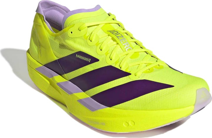 Adidas Men's Adizero Takumi Sen 11 Solar Yellow/Aurora Plum/Powder Plum Adidas
