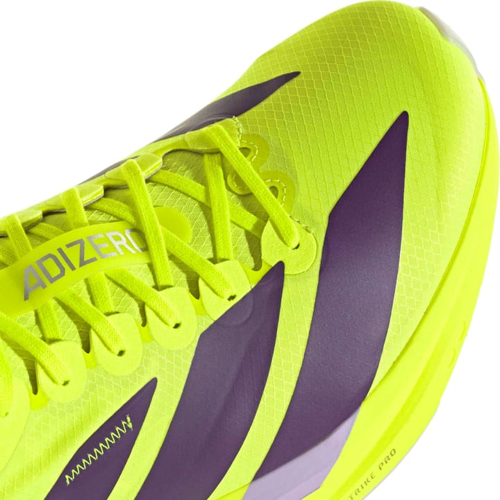 Adidas Men's Adizero Takumi Sen 11 Solar Yellow/Aurora Plum/Powder Plum Adidas