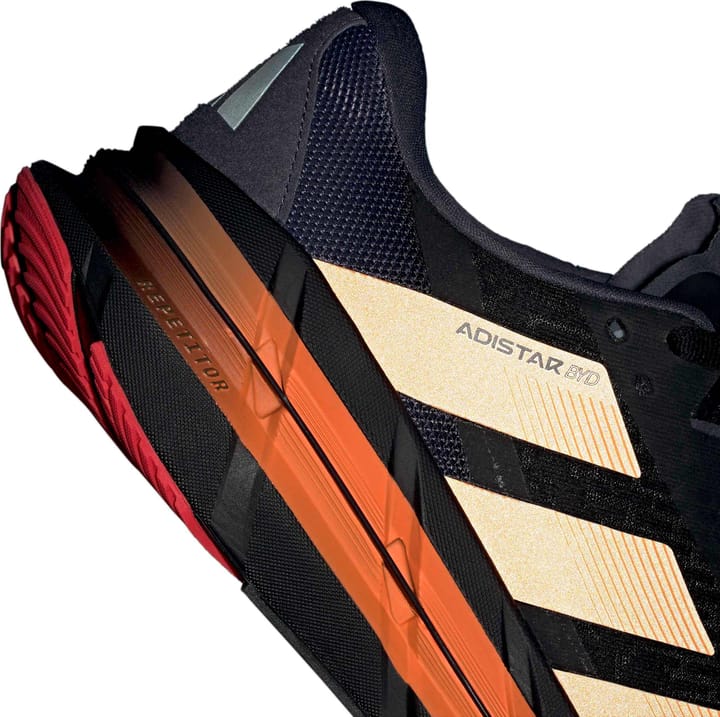 Adidas Men's Adistar Byd Core Black / Lucid Orange / Aurora Onix Adidas
