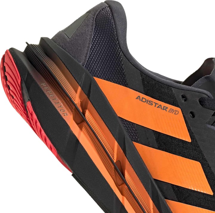 Adidas Men's Adistar Byd Core Black / Lucid Orange / Aurora Onix Adidas