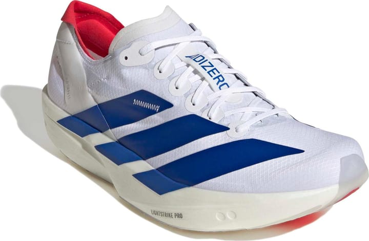 Adidas Men's Adizero Takumi Sen 11 Cloud White/Team Royal Blue/Pure Ruby Adidas