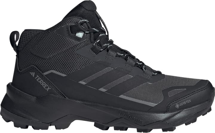 Adidas Women's Terrex Skychaser Ax5 Mid Gore-Tex  Carbon/Core Black/Semi Flash Aqua Adidas